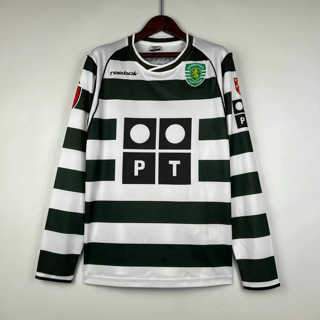 CAMISETA RETRO SPORTING DE LISBOA 01/02