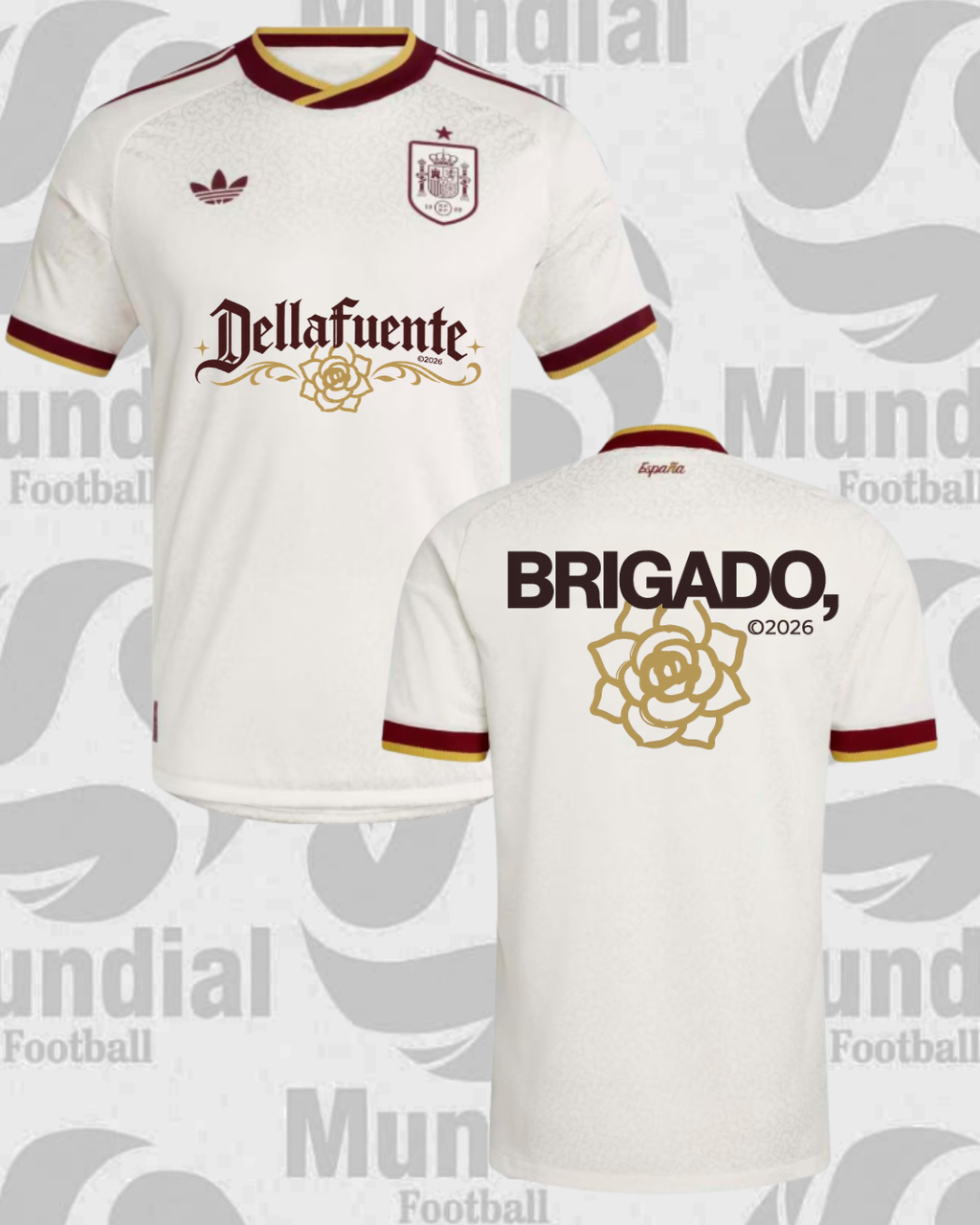 CAMISETA DELLAFUENTE "BRIGADO"