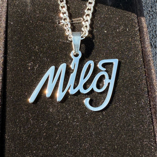 Colgante MILOJ NOMBRE