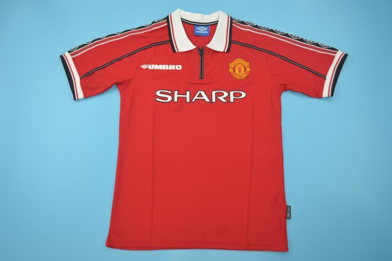 CAMISETA RETRO MANCHESTER UNITED 98/99