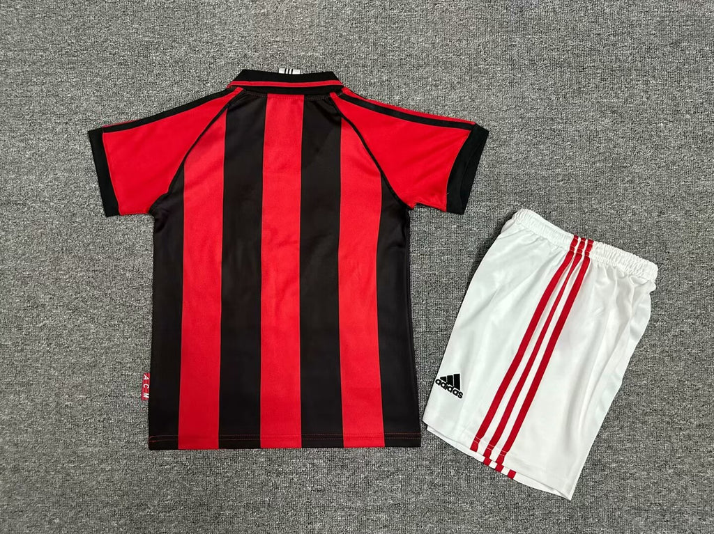 CONJUNTO NIÑO RETRO AC MILAN 98/99