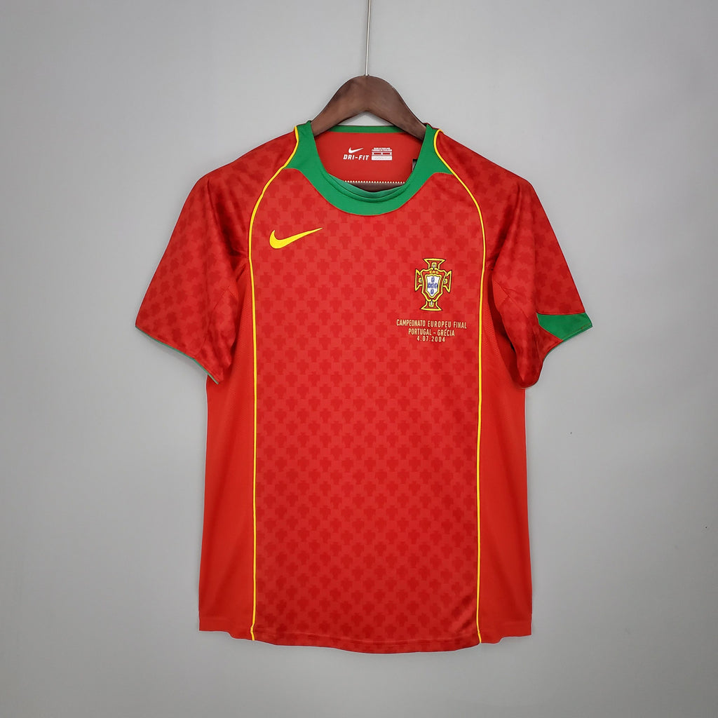 CAMISETA RETRO SELECCION PORTUGAL 2004
