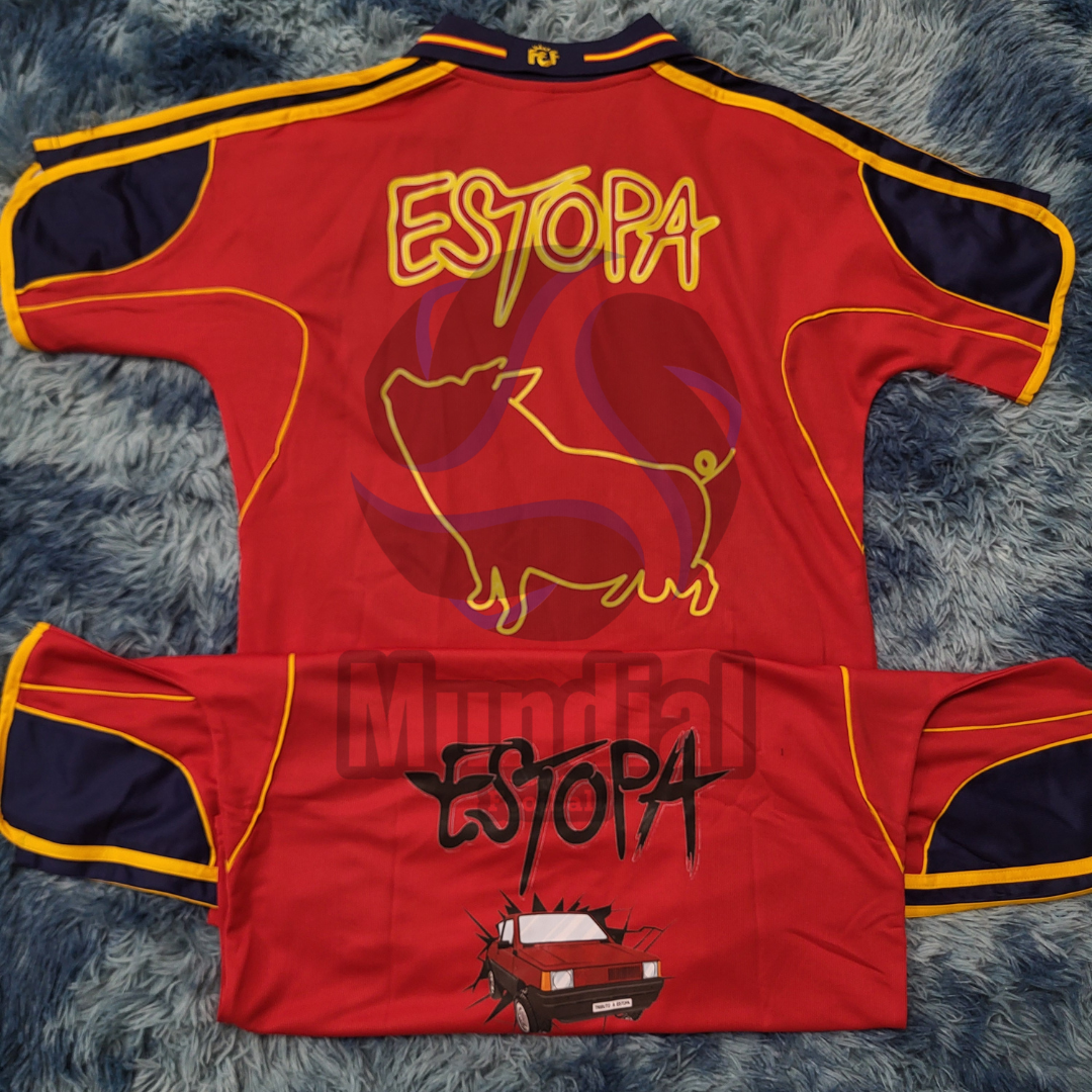 CAMISETA EST0P4 X ESP4Ñ4