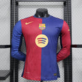 CAMISETA BARCELONA MANGA LARGA JUGADOR 24/25