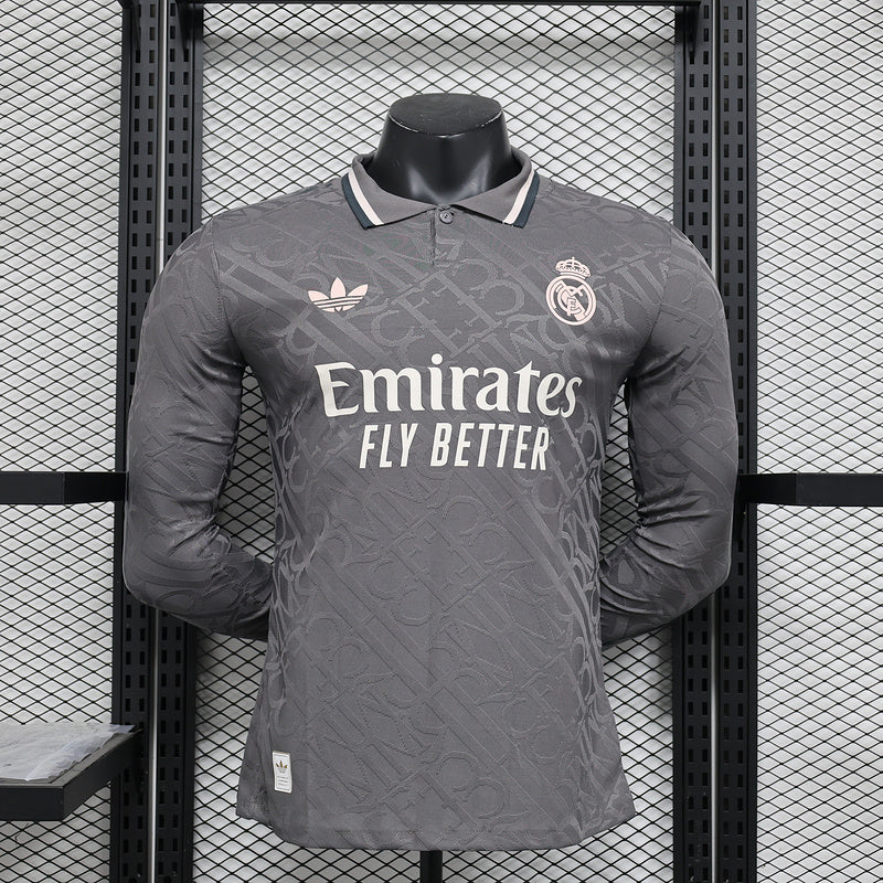 CAMISETA R.M4DR1D MANGA LARGA JUGADOR (2) 24/25