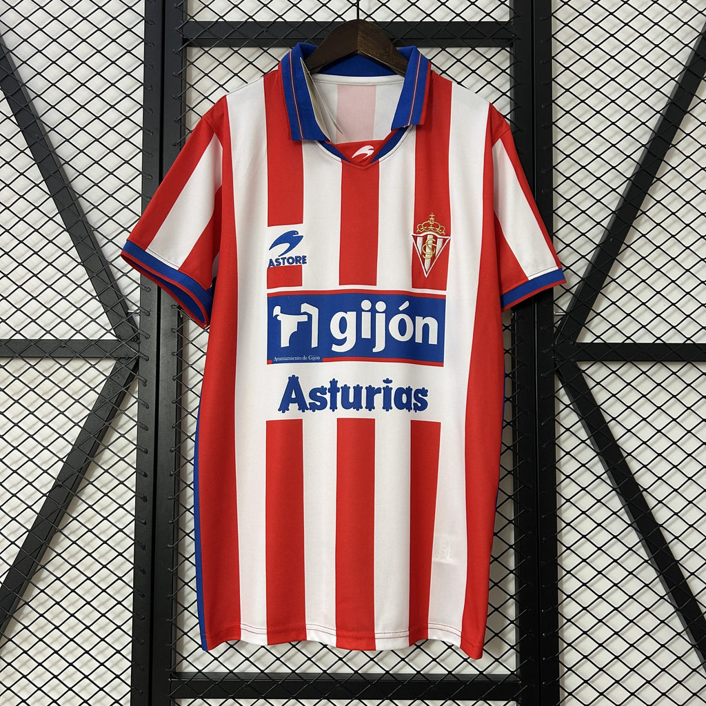 CAMISETA RETRO SPORTING GIJON 01/02