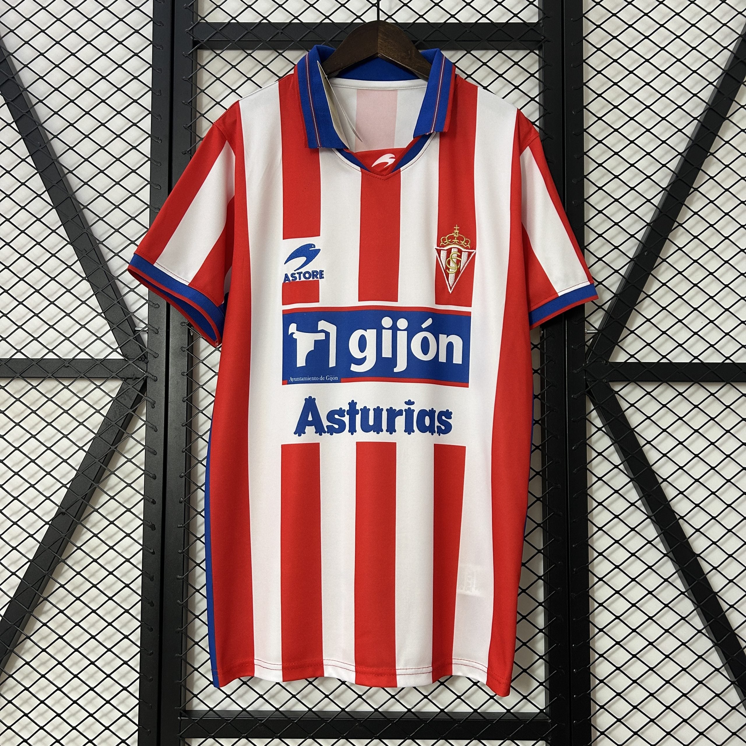 CAMISETA RETRO SPORTING GIJON 01/02
