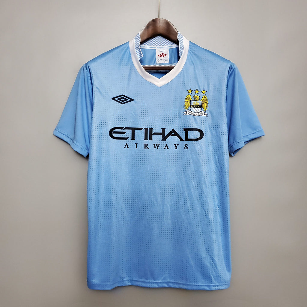 CAMISETA RETRO MANCHESTER CITY 11/12