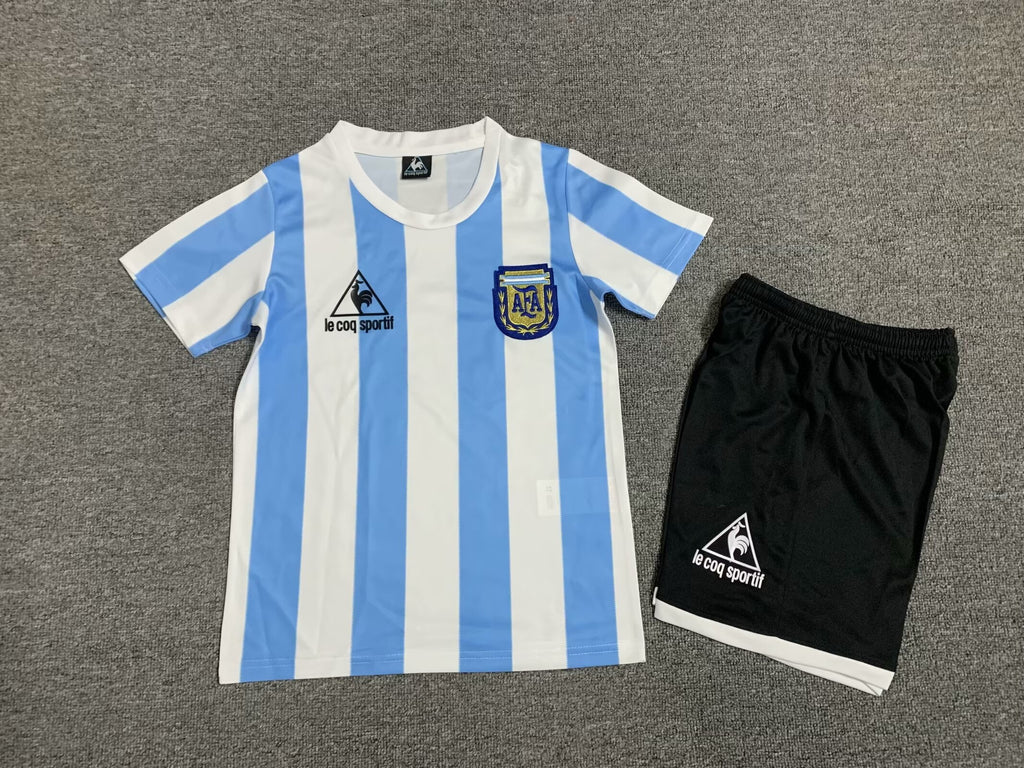 CONJUNTO NIÑO RETRO ARGENTINA 86/87