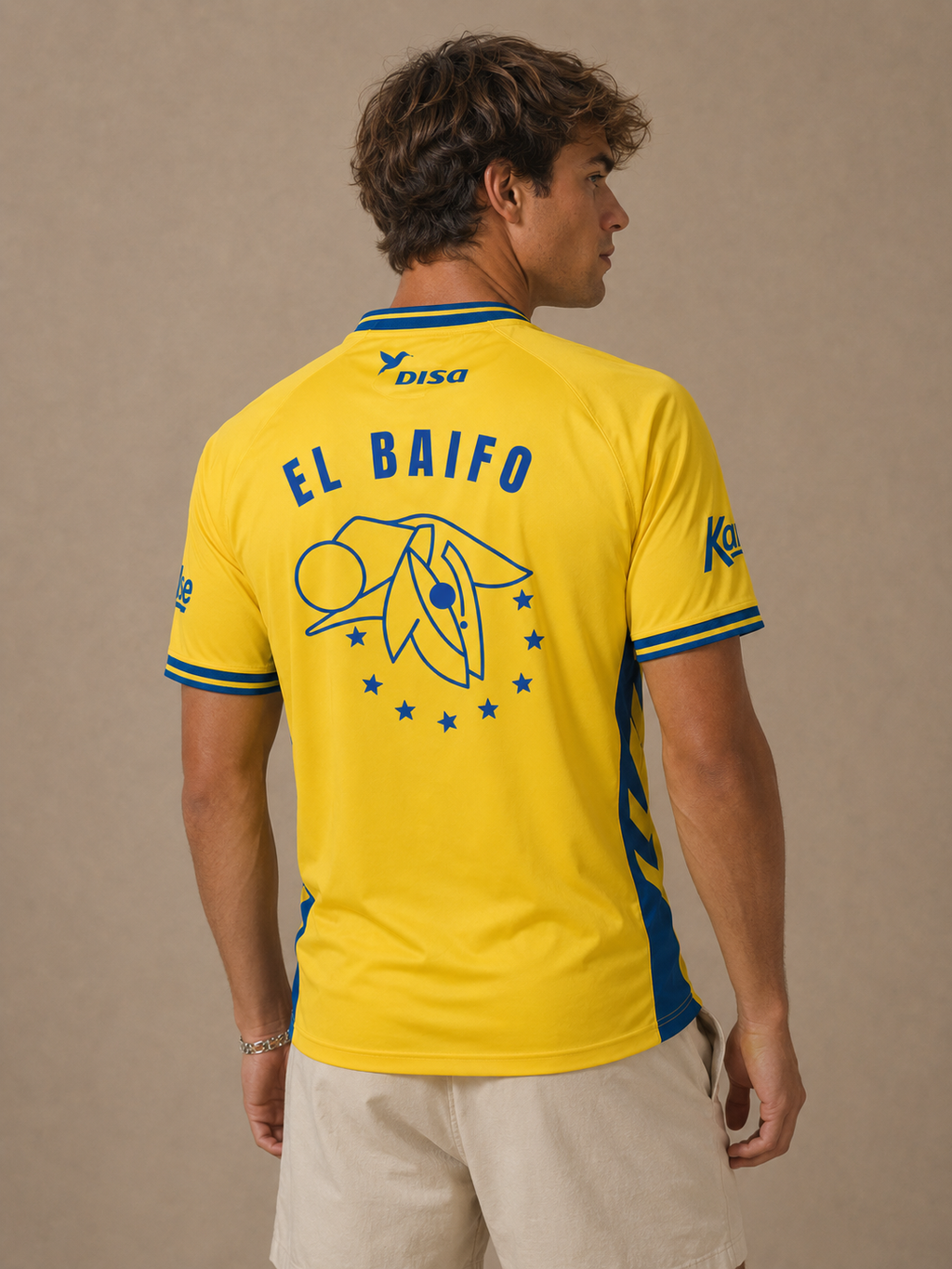 CAMISETA QUEVED AMARILLA