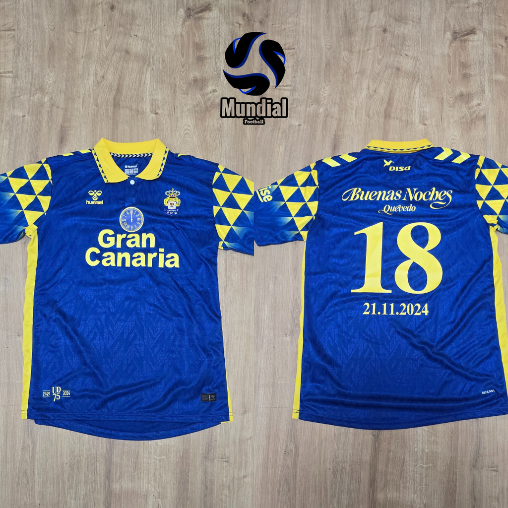 CAMISETA LAS PALMAS X QUEVEDO 24/25
