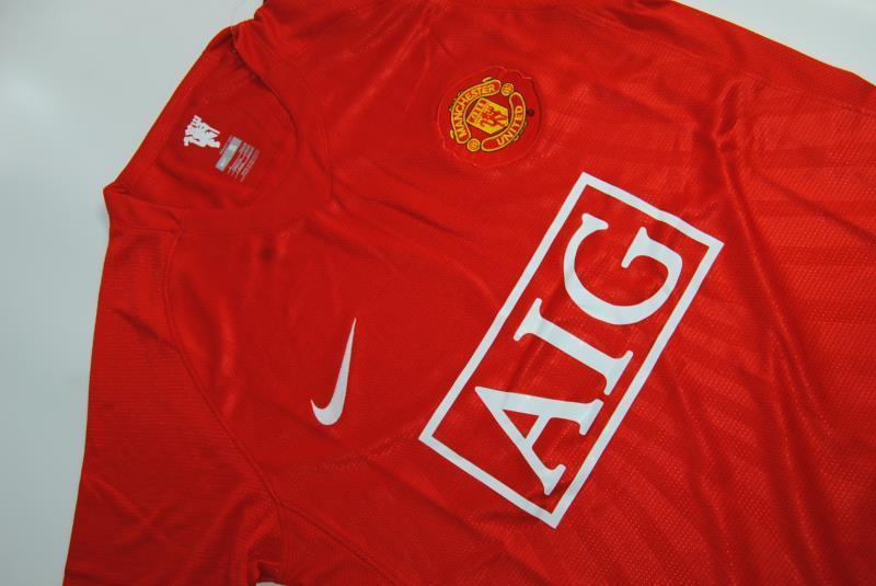 CAMISETA RETRO MANCHESTER UNITED 07/08