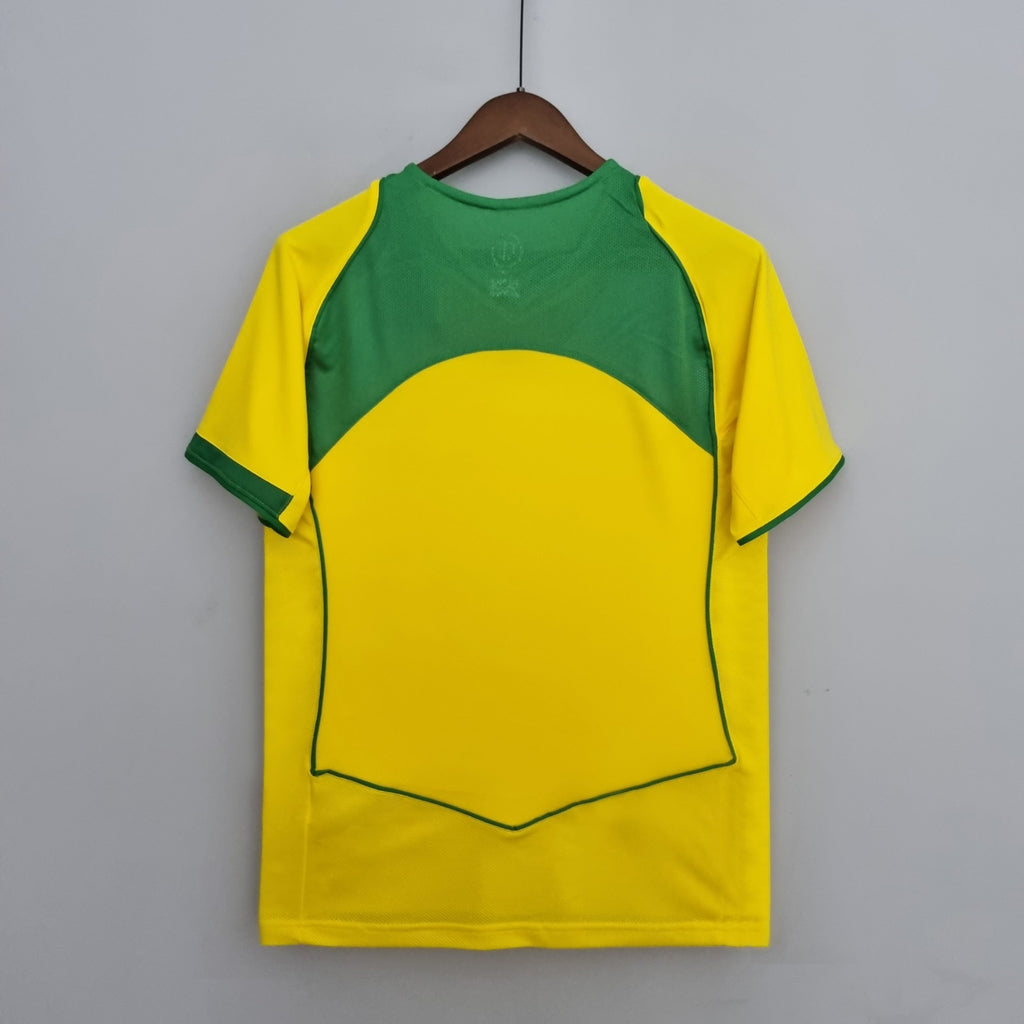 CAMISETA RETRO SELECCION BRASIL 2004