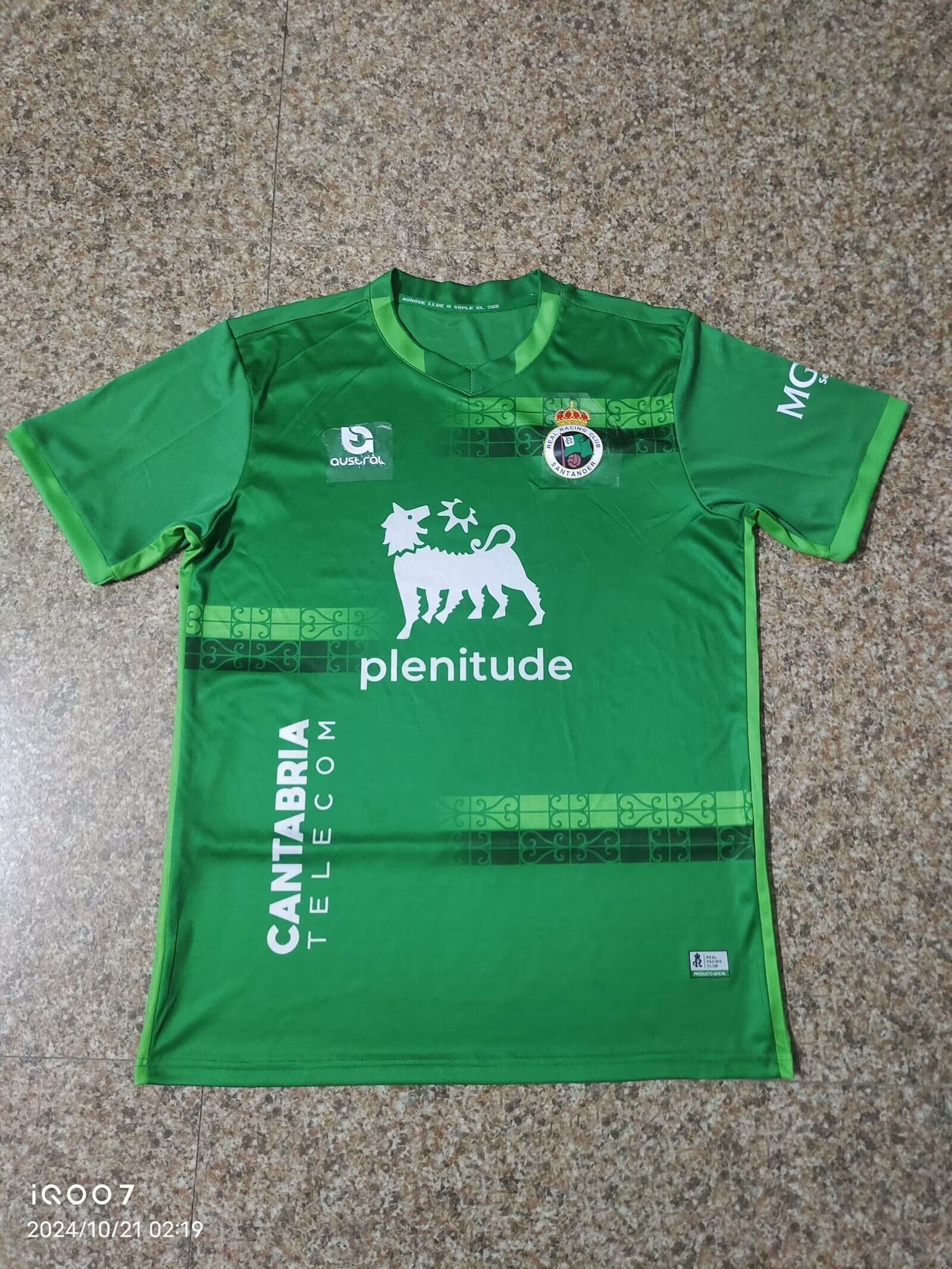 CAMISETA RACING SANTANDER 24/25